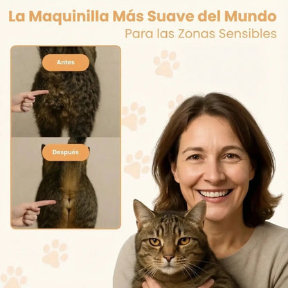 Patounet - Cortapelos de precisión para gatos